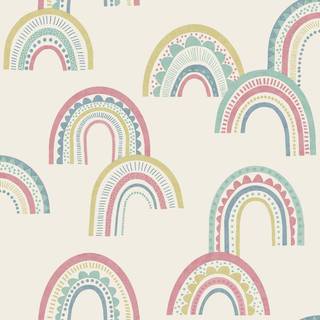 Albany Wallpaper Boho Rainbow 13281