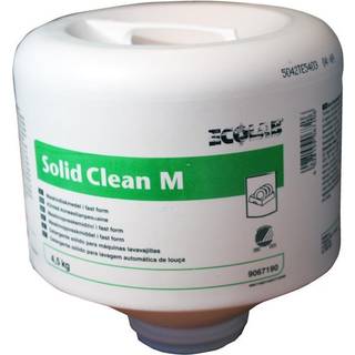 Ecolab Solid Clean M Maskinopvask uden klor med farve og parfume 4,5kg