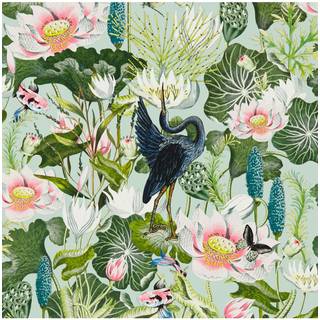 Wedgwood by Clarke & Clarke Wallpaper Waterlily W0137/05