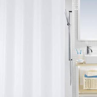 Badeforhæng 120-200cm Bio hvid