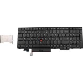 Lenovo Lite-On - Bærbar tastatur - til udskiftning - Amerikansk engelsk - Sort