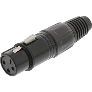XLR hun stik | Sort | PRIS-MATCH
