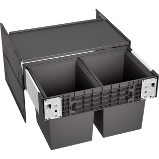 BLANCO Select II Compact 60 - Affaldssytem til skuffe - 2 spand