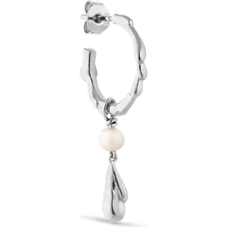 Jane Kønig Drippy Ørering Single Sølv DHPD-AW22-S - Dame - 925 Sterling Silver