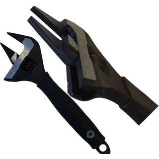 BATO Skiftenøgle 8" / 200 mm smalle kæber 38 mm spændevidde (29088)
