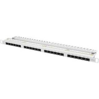 Lanberg PPU6-0024-S Patch Panel 24-Port 0.5U 19" CAT6 UTP Grey