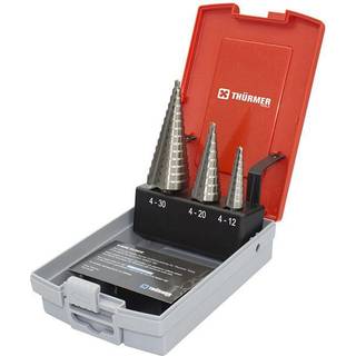 Trappeborssæt 4-12/4-20/4-30Mm Thürmer Tools