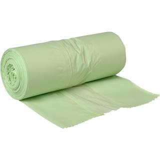 BioBag  Biopose 35 liter majsstivelse 60x74cm transparent grøn