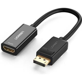 UGREEN DisplayPort han til HDMI hun-adapter, 1080P