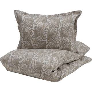 Borås Cotton Milazzo sengetøj 140x200/60x63 cm beige