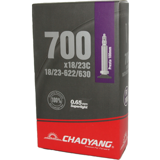 Chaoyang slange 700x18/23c Superlight 100mm FV