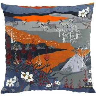 Arvidssons Textil Fjällvandring pudebetræk 47x47 cm Orange