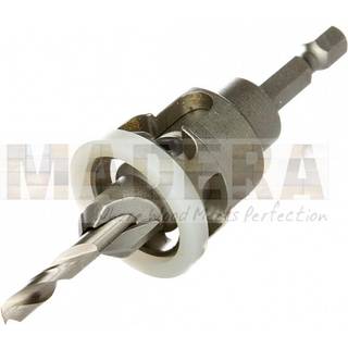 Dva 12mm undersænker m/dybdestop 4,5 mm bor