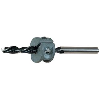 Wolfcraft - Dyvelbor med dybdestop og centrerspids Ø8 mm