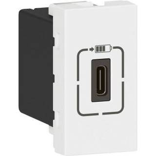 Legrand Mosaic usb lader c 1.5a 1m hvi