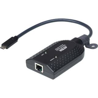 ATEN USB-C KVM Adapter with Virtual Media and CAC reader support