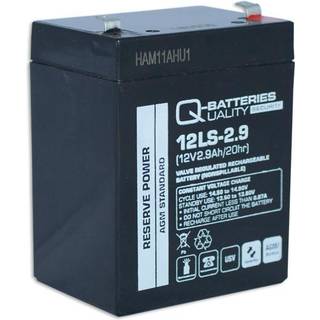 Q-Batteries 12LS-2.9 12V 2,9Ah AGM batteri