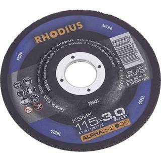 Rhodius KSMFT 200509 Skæreskive lige 180 mm 22.23 mm 1