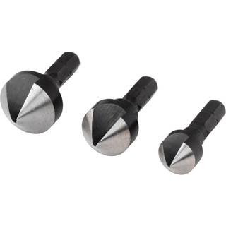 WOLFCRAFT Forsænkersæt 6-kant Ø12,16,19mm