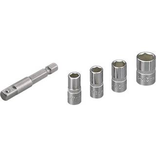 Wolfcraft Topnøgleindsats-sæt 1/4 (6,3 mm) 5 dele