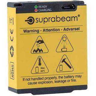 Li-Po Batteri 2'800 MAh, Med Integreret USB-opladning - Suprabeam