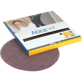 Sliberondeller Mirka Abranet, Ø225 mm Grip, P180, 10-pak