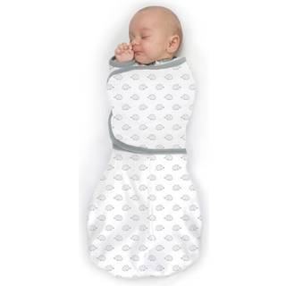 Swaddledesigns 6-vejs omni swaddle s?k til nyf?dt med indpakning og arme op ?rmer & vante manchetter Easy Swaddle overgang bedre s?vn til baby dr