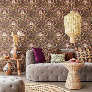 Flower Medallion - Purple