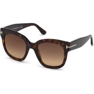 TOM FORD Kvinde FT0613 BEATRIX-02 52H Solbriller Acetat Geometrisk Polariseret