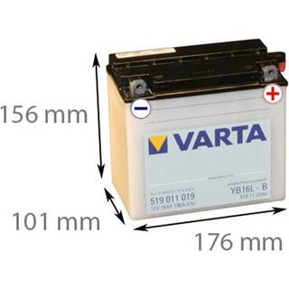 Varta 519 011 019 - 12V 19Ah (Motorcykelbatteri)