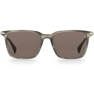 Rag & Bone RNB5028/G/S 6AK/70 55 Solbriller Mænd Grøn - Green Horn - 55mm