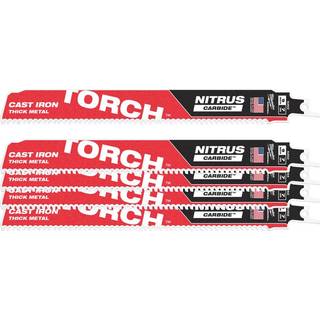 Milwaukee Torch Nitrus Carbid 230mm 5stk Bajonetsavblad (48005562)