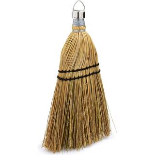 Rumbermaid Commercial 12 tommer majs piskerøgsgul Flaggede naturlige børster til fejring af flere overflader Fjern snavs og affald fra verandaer/