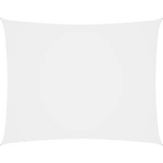 Solsejl 2X2,5 M Rektangulær Oxfordstof Hvid - 2 x 3 m