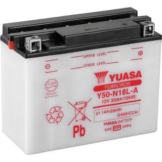 Yuasa Y50-N18L-A 12V Batteri til Motorcykel
