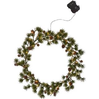 Star Trading - Krans Larix - 40 cm - Grøn