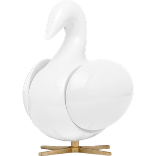 Brainchild – Træfigur – Svane Figuren – Hvid – Stål