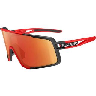 Salice 022 RWX NERO/RW ROSSO 139 Solbriller Mænd Rød - Black Red - 139mm