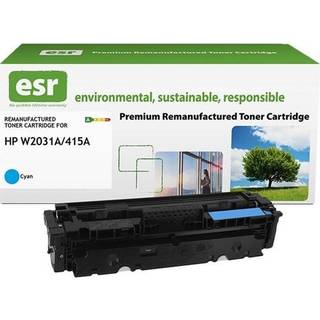 ESR Toner cartridge compatible with HP W2031A blac - Lasertoner Cyan
