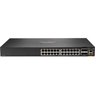 Aruba 6200F 24G 4SFP+ Administreret L3 Gigabit Ethernet (10/100/1000) 1U Sort