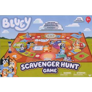 Bluey Scavenger Hunt Game 2-4 spillere