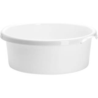 PLAST1 Balje 8 liter rund - hvid