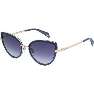 Police SPLC25 SPARKLE 20 08KG 55 Solbriller Mænd Blue - Blue Gold - 55mm