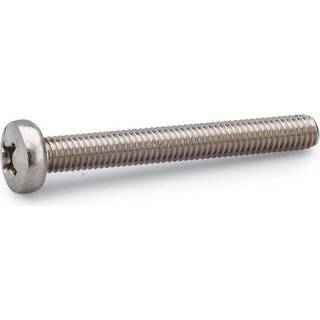 FAST maskinskrue med rundt hoved, rustfri A4, 4,0 x 40 mm - 100 stk.