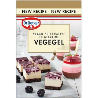 Vegegel 4 breve á 16 g - Dr. Oetker