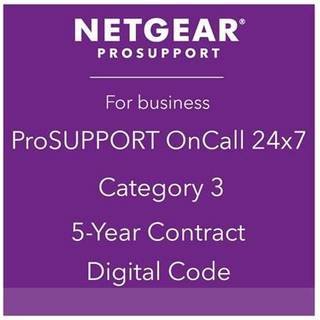 NETGEAR ProSupport OnCall 24hx7d Cat3 5Y