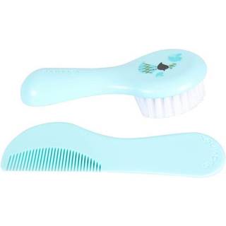 Suavinex Tigers Brush-comb Set Sæt til børn fra fødslen Green 1 stk. - 1 stk.