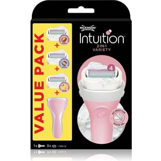 Wilkinson Sword Woman Barberskraber Intuition Variety + 3 Barberblade