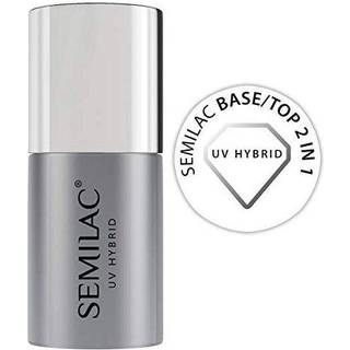 Semilac UV Hybrid Base Base og topdækning til gel negle  2-i-1 7 ml - 7 ml