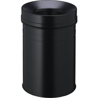Durable papirkurv brandsikker safe+ 15 sort